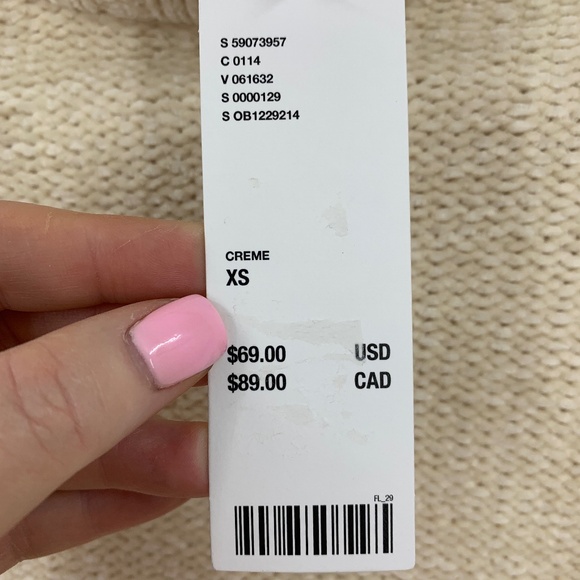 Urban Outfitters Daria Double Take Chenille Sweater in Cream - Picture 9 of 13